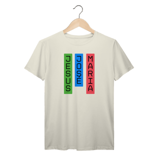 Nome do produto Camiseta Prime - Jesus, José e Maria