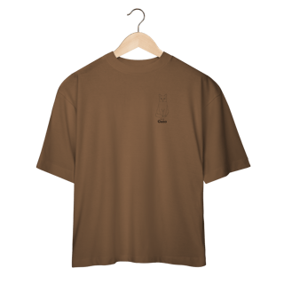 Nome do produto Camiseta Oversized - Pai de Gato