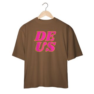 Nome do produto Camiseta Oversized - DEUS