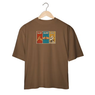 Nome do produto Camiseta Oversized - Slap, Bump & Roll