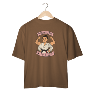 Nome do produto Camiseta Oversized - Fight Like a Girl