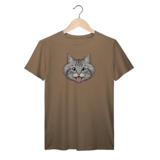 Nome do produto Camiseta Prime - Einstein Cat