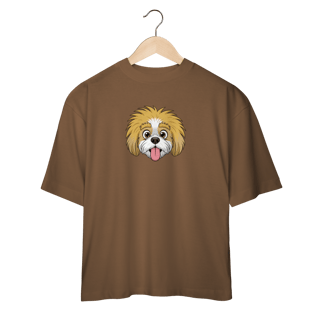 Nome do produto Camiseta Oversized - Einstein Dog