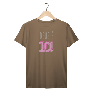 Nome do produto Camiseta Prime - Deus é 10!