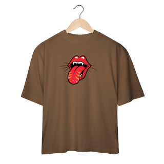 Nome do produto Camiseta Oversized - Língua de Gato