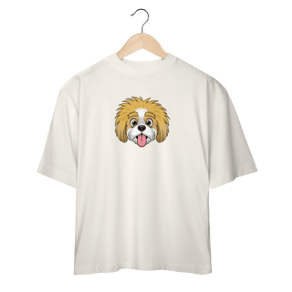 Nome do produto Camiseta Oversized - Einstein Dog