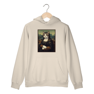 Nome do produto Moletom - Mona Lisa Cat