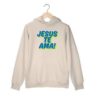 Nome do produto Moletom - Jesus te Ama!