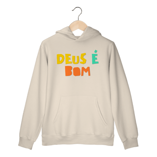 Nome do produto Moletom - Deus é Bom