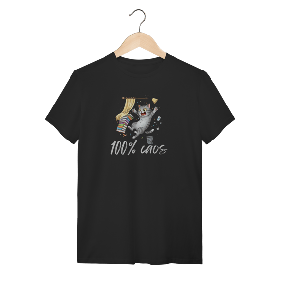 Camiseta - 100% Caos