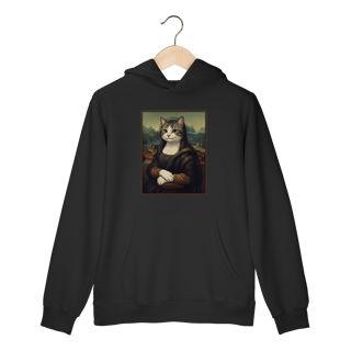 Nome do produto Moletom - Mona Lisa Cat