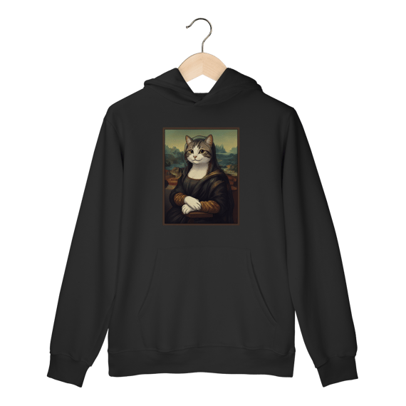 Moletom - Mona Lisa Cat
