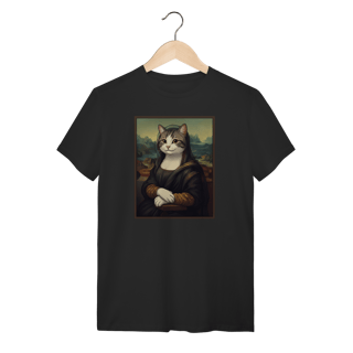 Camiseta - Mona Lisa Cat