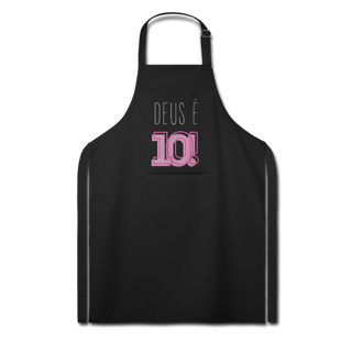 Nome do produto Avental - Deus é 10!