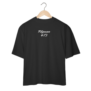 Camiseta Oversized - Filipenses 4:13
