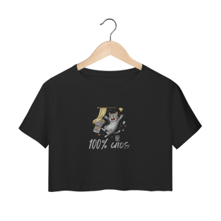 Nome do produto Cropped - 100% Caos