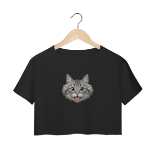 Nome do produto Cropped - Einstein Cat