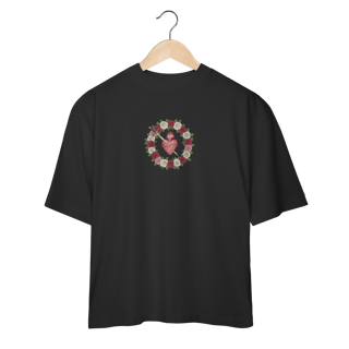 Nome do produto Camiseta Oversized - Imaculado Coração de Maria