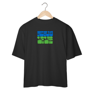 Nome do produto Camiseta Oversized - Jesus Vive