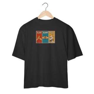 Nome do produto Camiseta Oversized - Slap, Bump & Roll