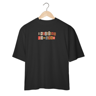 Nome do produto Camiseta Oversized - Colagem BJJ