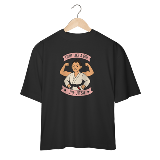 Nome do produto Camiseta Oversized - Fight Like a Girl