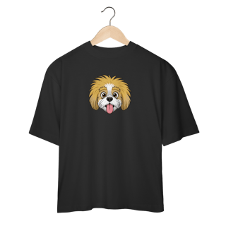 Nome do produto Camiseta Oversized - Einstein Dog