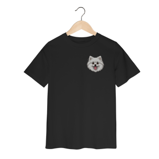 Nome do produto Camiseta Infantil - Spitz Branco