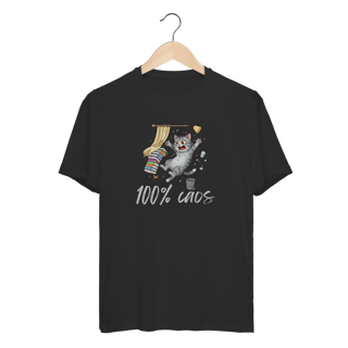 Nome do produto Camiseta Dry Fit - 100% Caos
