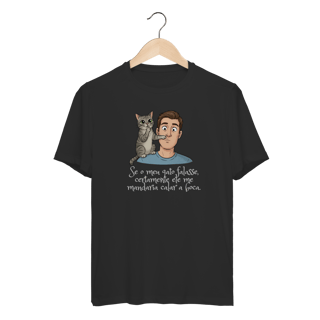 Nome do produto Camiseta Dry Fit - Se Meu Gato Falasse