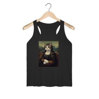 Nome do produto Regata (Fem) Dry Fit - Mona Lisa Cat