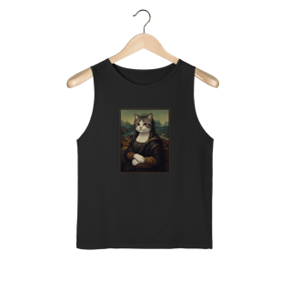 Nome do produto Regata (Masc) Dry Fit - Mona Lisa Cat