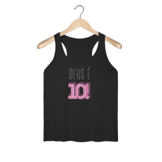 Nome do produto Regata (Fem) Dry Fit - Deus é 10!