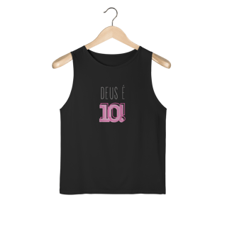 Nome do produto Regata (Masc) Dry Fit - Deus é 10!