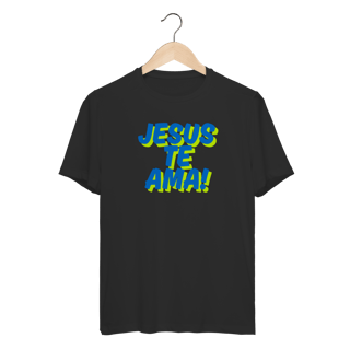 Nome do produto Camiseta Dry Fit - Jesus te Ama!