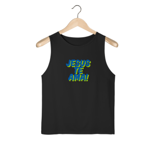 Nome do produto Regata (Masc) Dry Fit - Jesus te Ama!