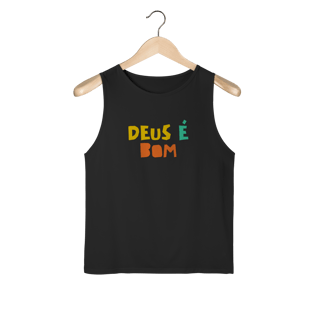 Nome do produto Regata (Masc) Dry Fit - Deus é Bom