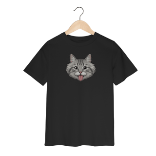 Nome do produto Camiseta Infantil - Einstein Cat