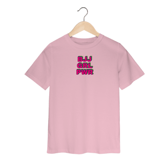 Camiseta Infantil - BJJ GRL PWR