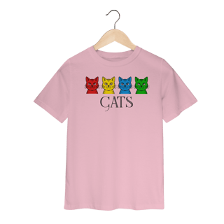 Camiseta Infantil - Cats