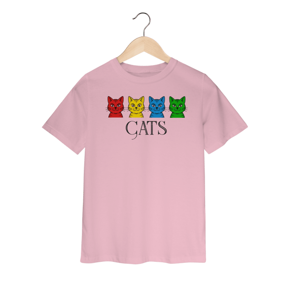 Camiseta Infantil - Cats