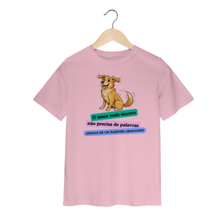 Nome do produto Camiseta Infantil - Amor Sincero