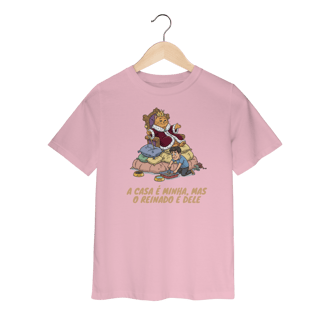 Nome do produto Camiseta Infantil - Rei da Casa