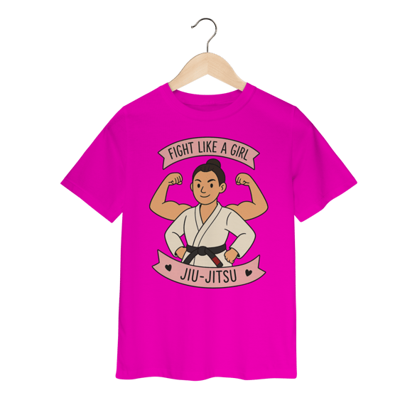 Camiseta Infantil - Fight Like a Girl