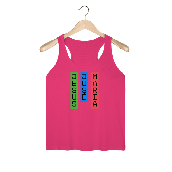 Regata (Fem) Dry Fit - Jesus, José e Maria