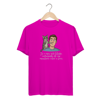 Nome do produto Camiseta Dry Fit - Se Meu Gato Falasse