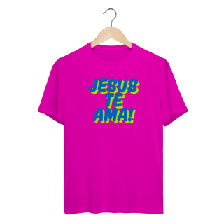 Nome do produto Camiseta Dry Fit - Jesus te Ama!