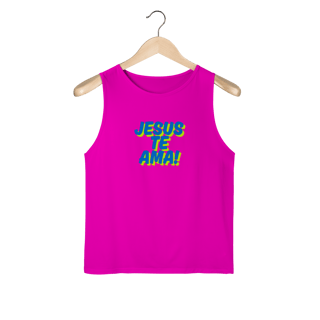 Nome do produto Regata (Masc) Dry Fit - Jesus te Ama!