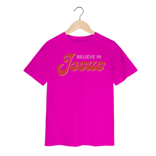 Nome do produto Camiseta Infantil - Believe in Jesus