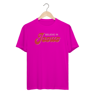 Nome do produto Camiseta Dry Fit - Believe in Jesus